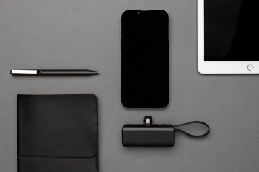 Logotrade corporate gift image of: Powerlink RCS rplastic 3000 mAh powerbank iOS connector