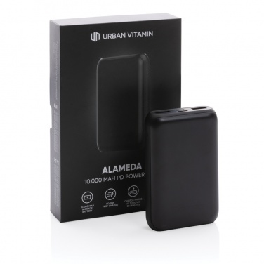 Logotrade promotional giveaway picture of: Urban Vitamin Alameda 10.000 mAh 18W PD powerbank