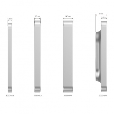 Logotrade advertising product image of: Urban Vitamin Malibu RCS plastic/alu 5000 mah powerbank