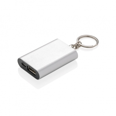 Logo trade promotional merchandise photo of: 1.000 mAh keychain powerbank