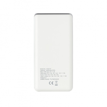 Logotrade promotional item picture of: Ultra fast 10.000 mAh powerbank with PD