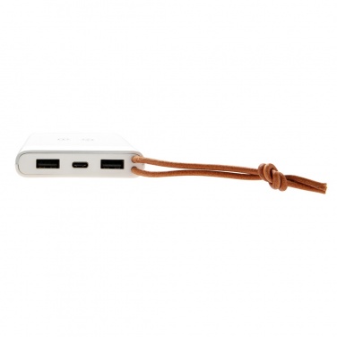 Logo trade promotional items picture of: Aria 8.000 mAh 5W wireless charging powerbank