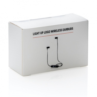Logo trade advertising products picture of: Light up logo wireless earbuds