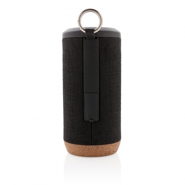 Logo trade promotional products image of: Baia 10W wireless speaker, cork