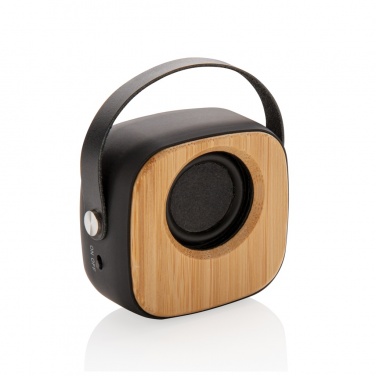 Logotrade promotional merchandise photo of: Bamboo 3W Wireless Fashion Speaker