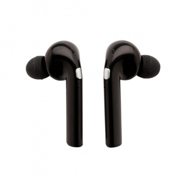 Logo trade promotional products image of: Liberty wireless earbuds in charging case