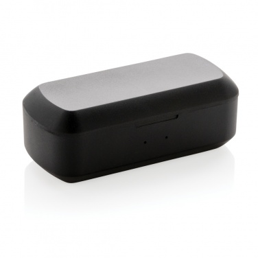 Logo trade promotional merchandise picture of: Free Flow TWS earbuds in charging case