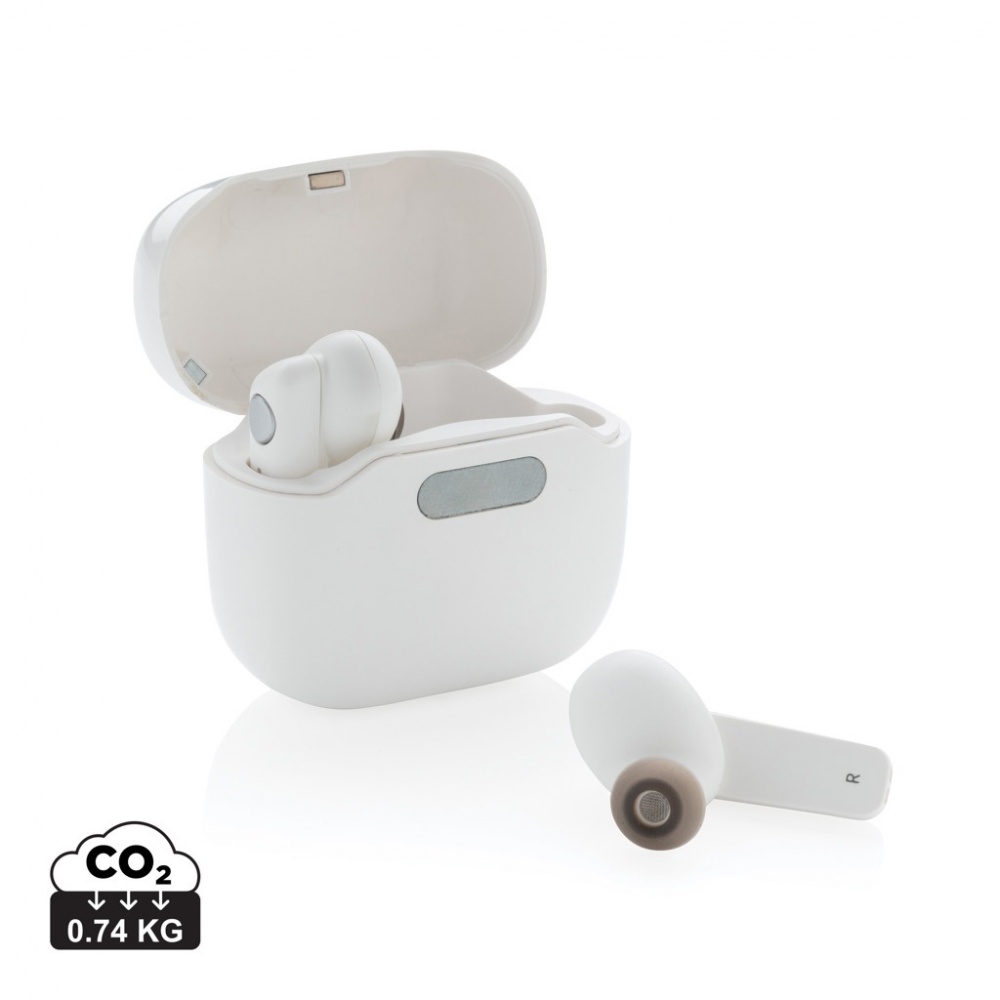Logo trade promotional items picture of: TWS earbuds in UV-C sterilising charging case