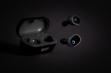 Logotrade promotional item image of: Swiss peak TWS earbuds