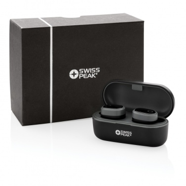 Logotrade promotional merchandise picture of: Swiss peak TWS earbuds