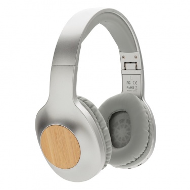 Logotrade promotional product image of: Dakota Bamboo wireless headphone