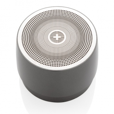 Logo trade promotional giveaways image of: Swiss peak 5W wireless bass speaker