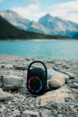 Logo trade promotional giveaway photo of: RCS recycled plastic Lightboom 5W Clip speaker