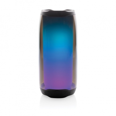 Logo trade promotional gifts picture of: RCS recycled plastic Lightboom 10W speaker