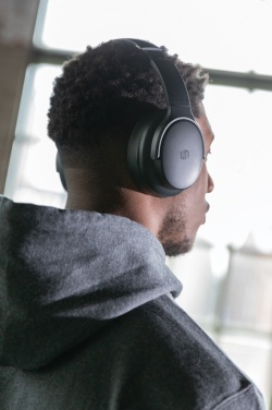 Logo trade business gifts image of: Urban Vitamin Palo Alto RCS rplastic headphone
