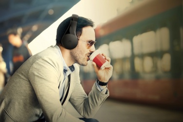 Logotrade advertising product picture of: Motorola MOTO XT500 wireless over ear headphone