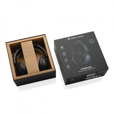 Logo trade promotional items picture of: Urban Vitamin Cupertino RCS rplastic ANC headphone