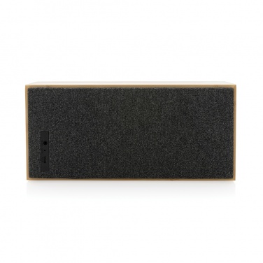 Logotrade promotional item image of: Wynn 20W bamboo wireless speaker