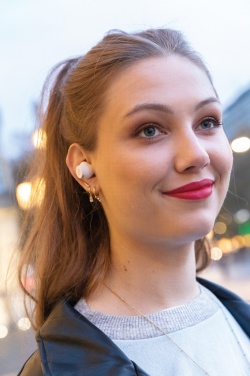 Logo trade promotional merchandise photo of: Urban Vitamin Napa earbuds