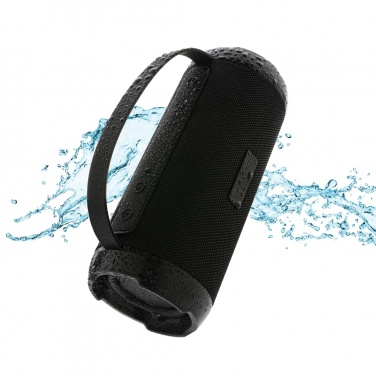 Logotrade promotional products photo of: RCS recycled plastic Soundboom waterproof 6W speaker