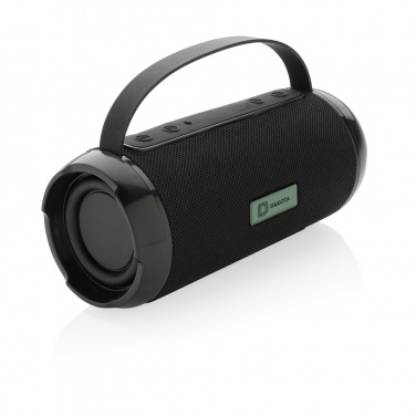 Logo trade promotional gift photo of: RCS recycled plastic Soundboom waterproof 6W speaker