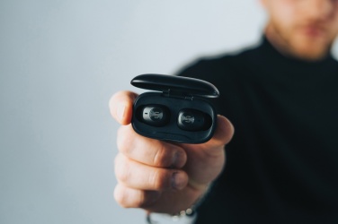 Logotrade promotional item picture of: Urban Vitamin Palm Springs RCS rplastic ENC earbuds