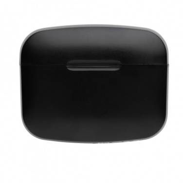 Logo trade promotional giveaway photo of: RCS recycled plastic Swiss Peak ANC TWS earbuds