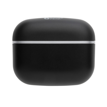 Logo trade corporate gift photo of: RCS recycled plastic Swiss Peak TWS earbuds 2.0