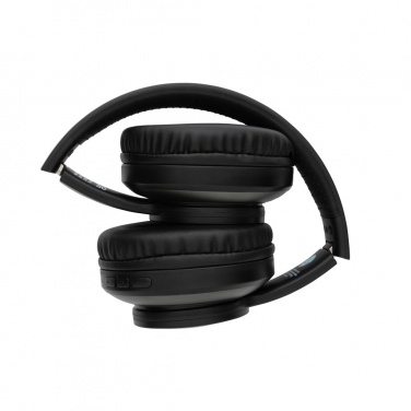 Logo trade promotional gifts image of: Terra RCS recycled aluminium wireless headphone