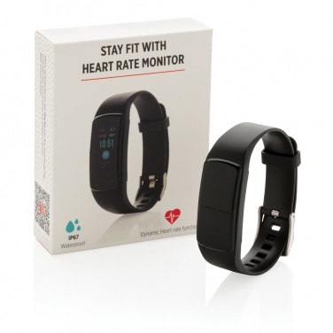 Logo trade promotional products picture of: Stay Fit with heart rate monitor