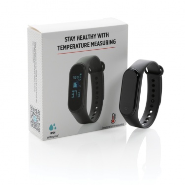 Logotrade promotional merchandise photo of: Stay Healthy Bracelet Thermometer