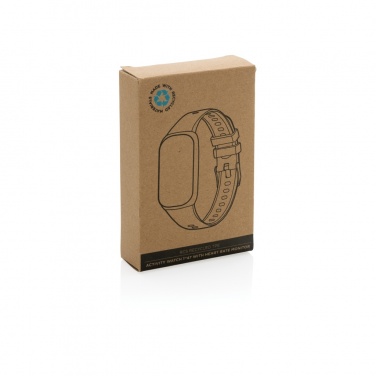 Logo trade promotional giveaway photo of: RCS recycled TPU  activity watch 1.47'' screen with HR