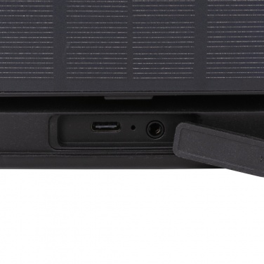 Logotrade advertising product image of: Skywave RCS recycled plastic solar speaker 12W