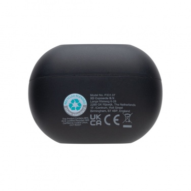 Logotrade promotional items photo of: Prolink RCS recycled plastic hybrid ANC/ENC earbud