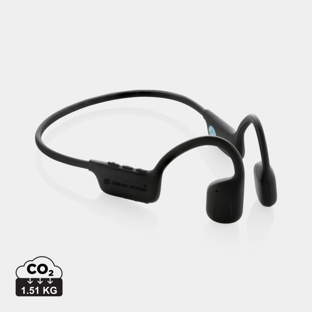 Logotrade corporate gifts photo of: Urban Vitamin Glendale RCS rplastic air conductive headphone