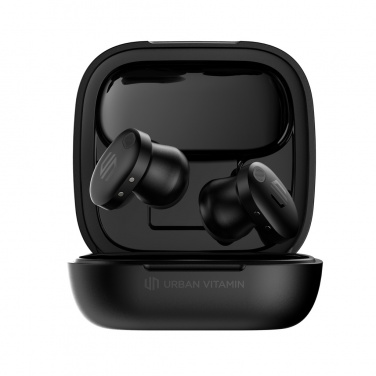Logo trade promotional merchandise photo of: Lakewood RCS recycled and repairable wireless earbuds