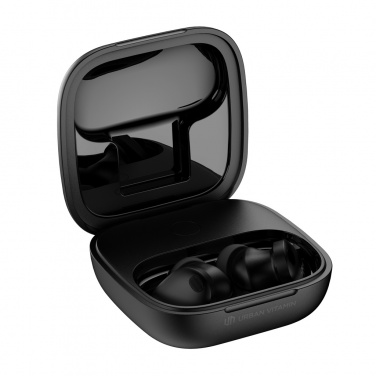 Logo trade promotional giveaway photo of: Lakewood RCS recycled and repairable wireless earbuds