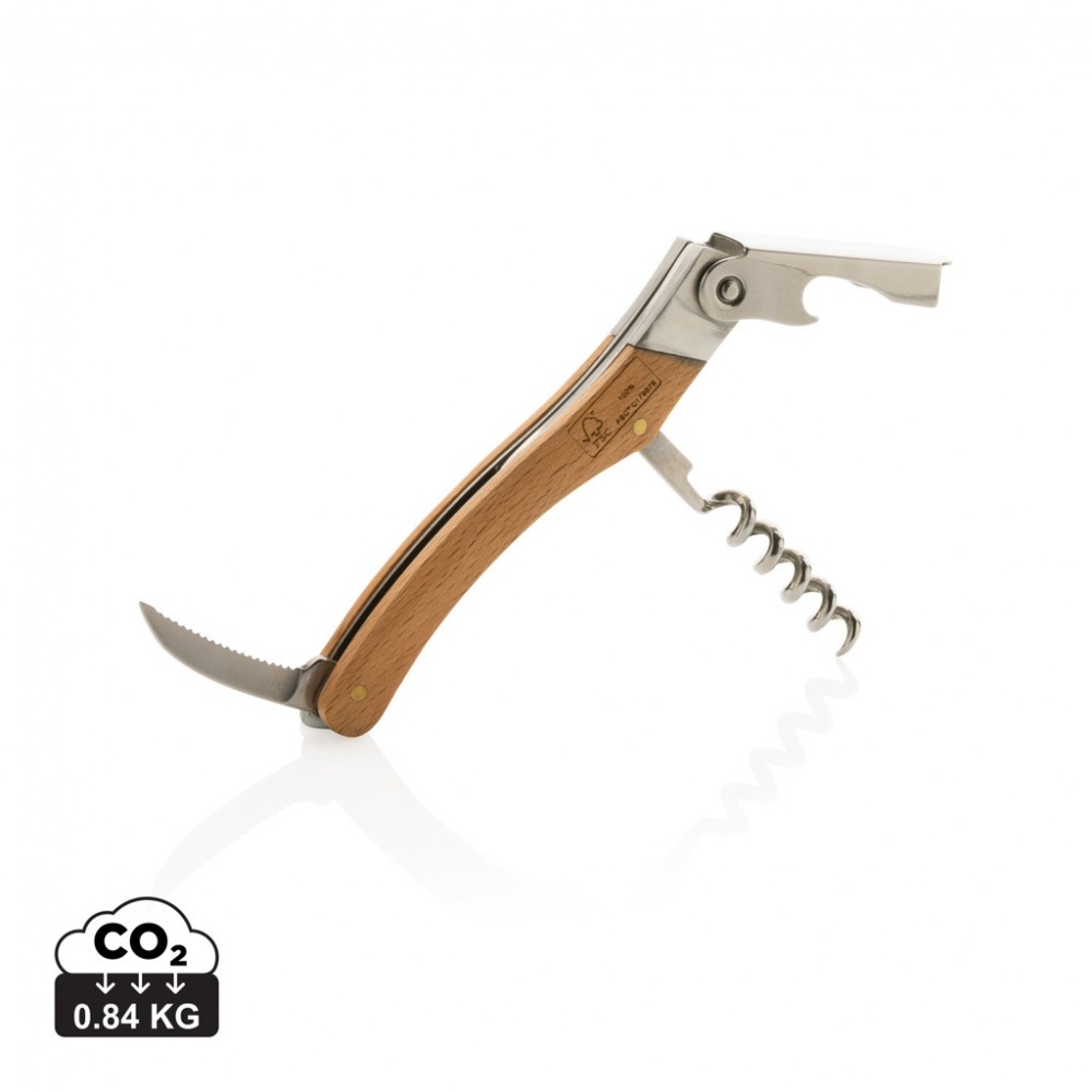 Logotrade business gifts photo of: Wooden Corkscrew