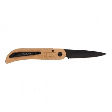 Logotrade business gift image of: Nemus Luxury Wooden knife with lock