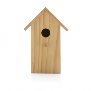 Logo trade promotional items picture of: Wooden birdhouse