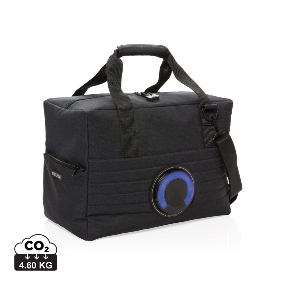 Logotrade promotional item image of: Party speaker cooler bag