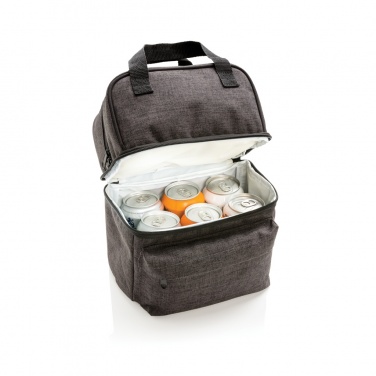 Logo trade promotional merchandise picture of: Cooler bag with 2 insulated compartments