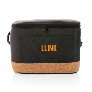 Logo trade promotional item photo of: Impact AWARE™ XL RPET two tone cooler bag with cork detail