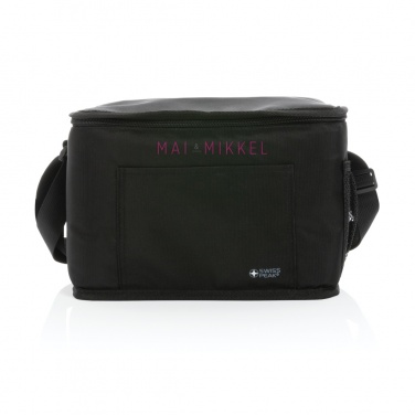 Logo trade promotional gift photo of: Swiss Peak AWARE™ 1200D deluxe 8 can cooler bag