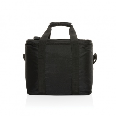 Logo trade corporate gift photo of: Pedro AWARE™ RPET deluxe cooler bag with 5W solar panel