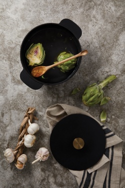 Logo trade promotional merchandise photo of: Ukiyo cast iron pan large