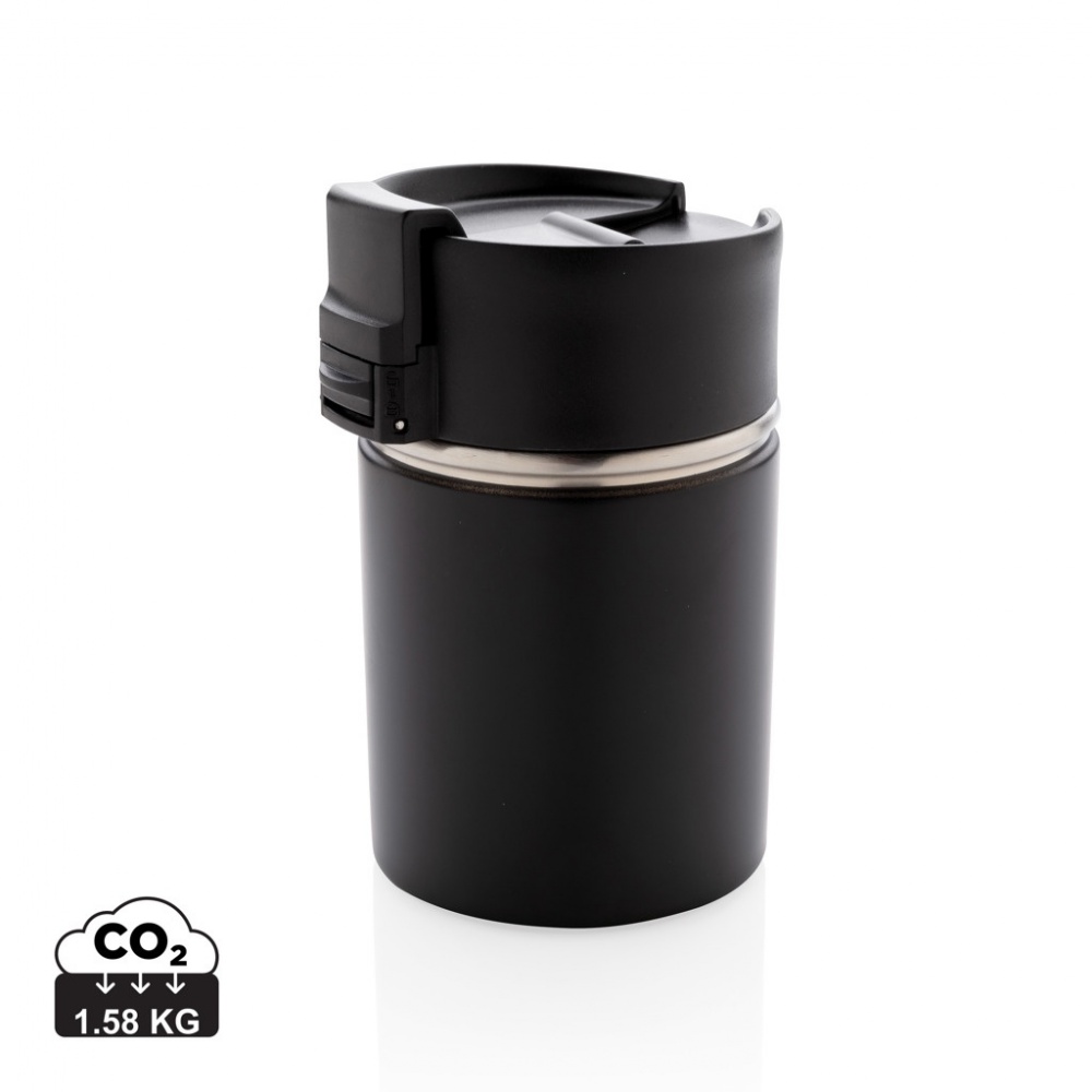 Logo trade promotional merchandise photo of: Bogota compact vacuum mug with ceramic coating