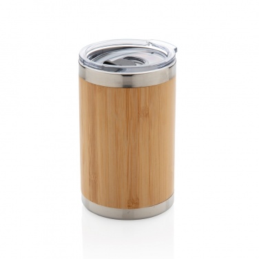 Logotrade advertising products photo of: Bamboo coffee to go tumbler