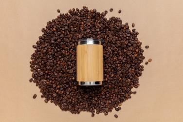 Logo trade corporate gifts picture of: Bamboo coffee to go tumbler
