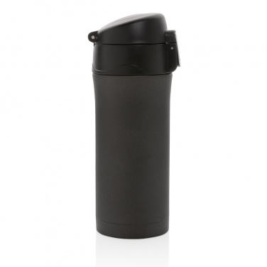 Logo trade corporate gift photo of: Metallic easy lock vacuum mug